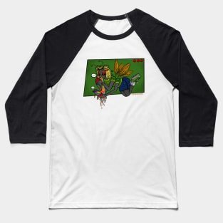 Ghosted on the fly - Green Baseball T-Shirt